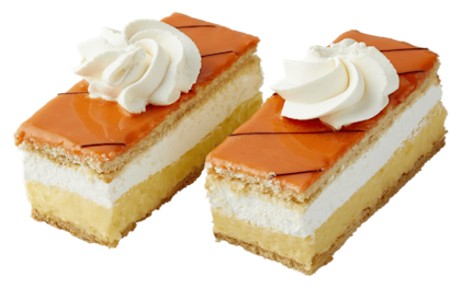 Luxe oranje tompoucen - PLUS