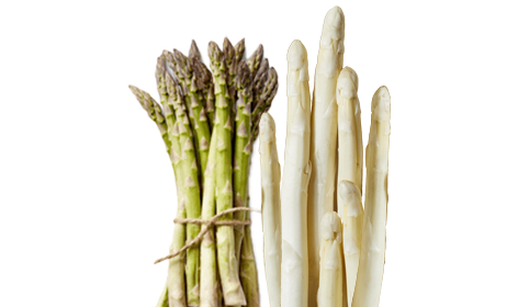 Asperges in de aanbieding