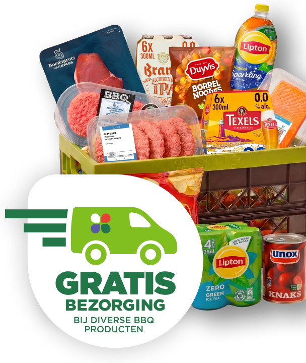 BBQ-producten gratis bezorgd.