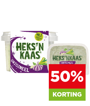 Heksnkaas aanbieding, 25% korting.