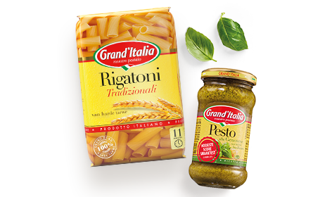 Pasta pesto recept