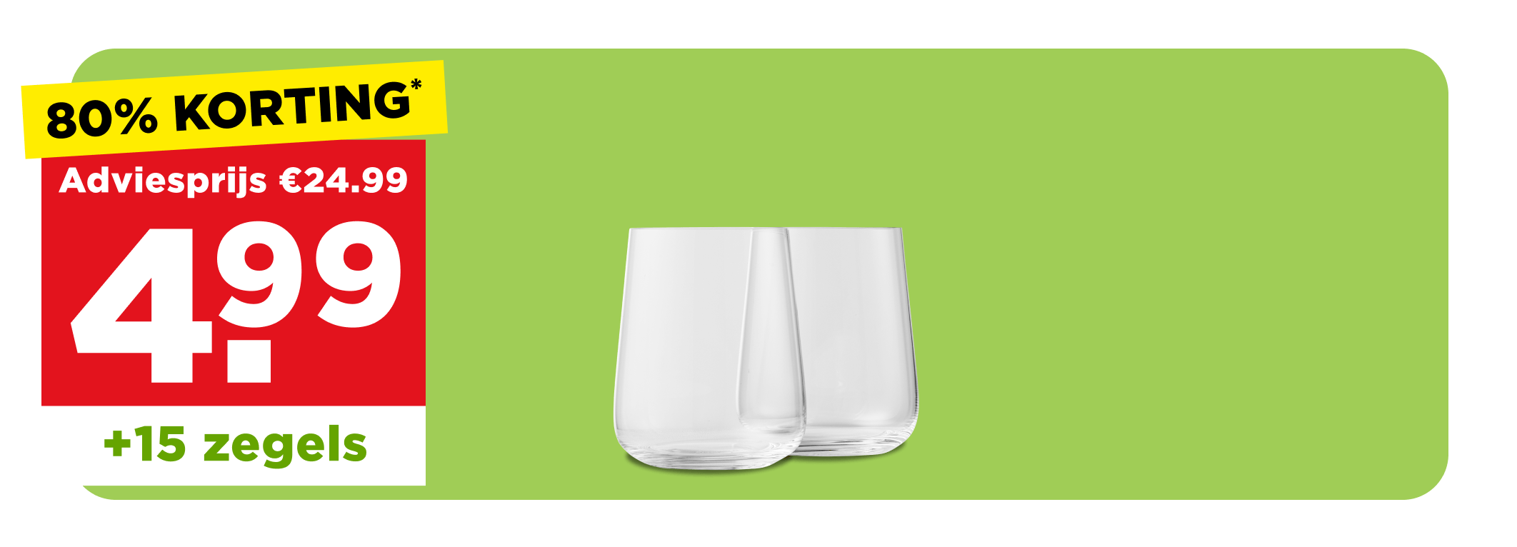 Kristalglas waterglas