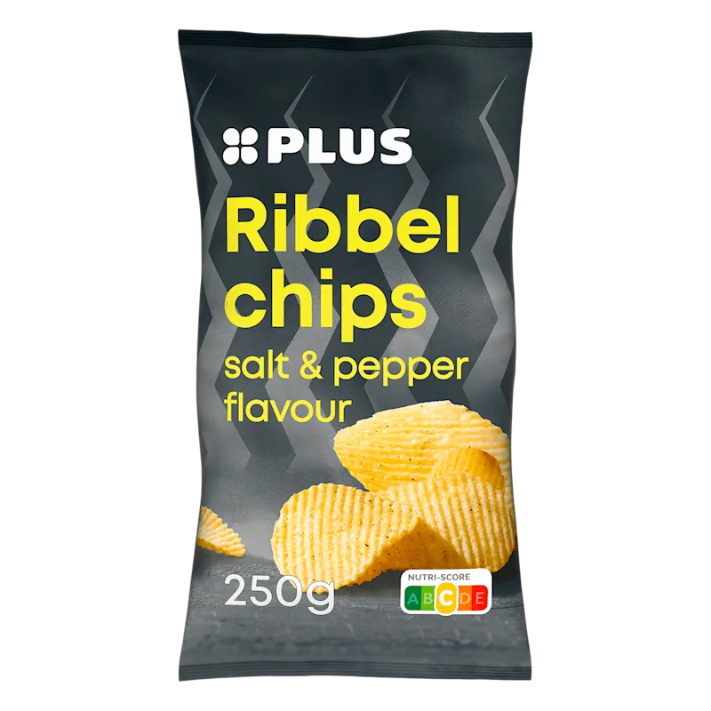 PLUS Ribbel Salt & Pepper