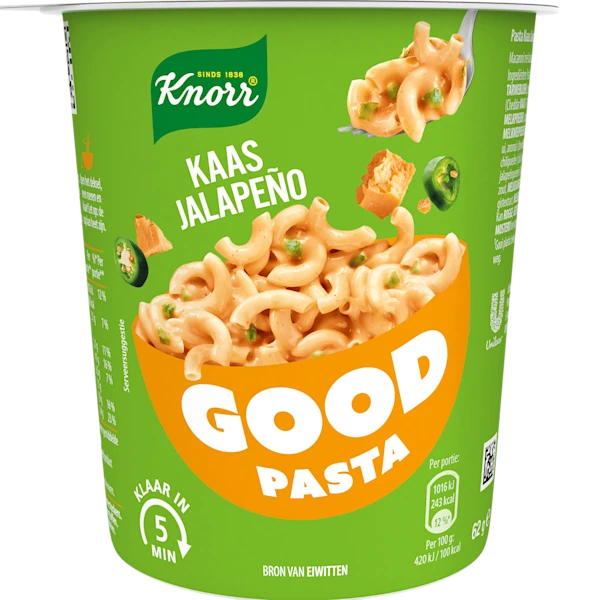 Knorr Good Pasta Kaas Jalapeño
