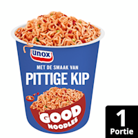 Unox Good Noodles Cup Pittige Kip