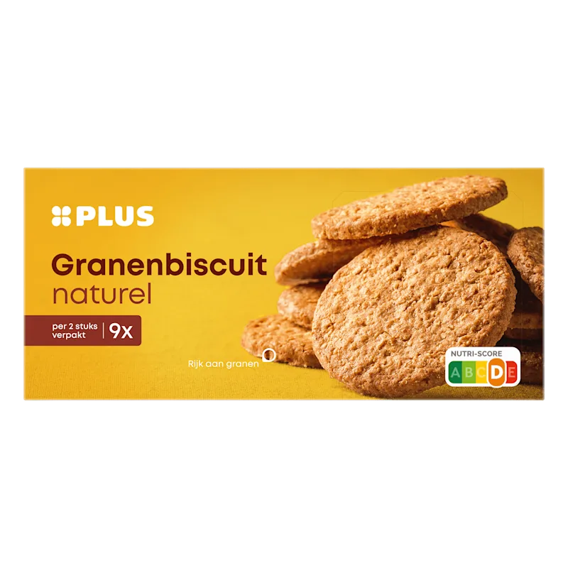 PLUS Granenbiscuit Naturel