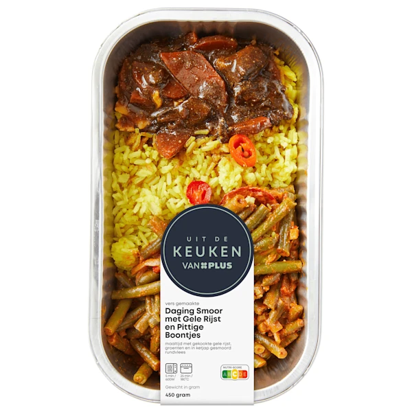 Uit de keuken van PLUS Daging smoor met Indische boontje