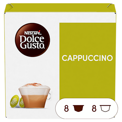 Dolce Gusto koffiecups cappuccino
