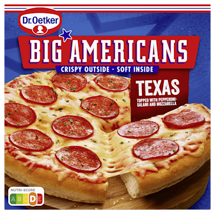 Dr. Oetker Big Americans pizza Texas - PLUS
