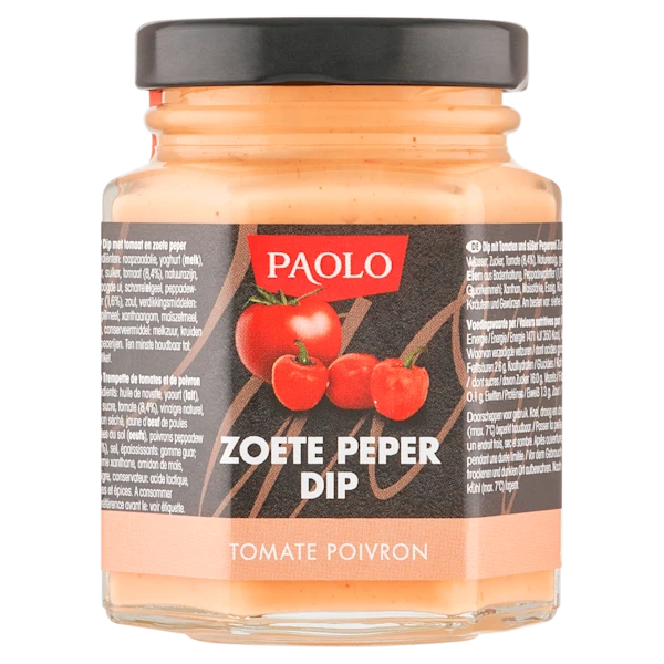 Paolo Zoete peper tomaat dip