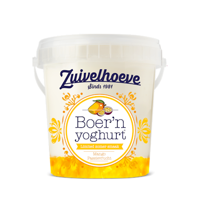 Boer'n yoghurt® Mango Pas 750g