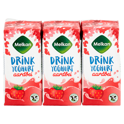 Drinkyoghurt aardbei mini 6-pack