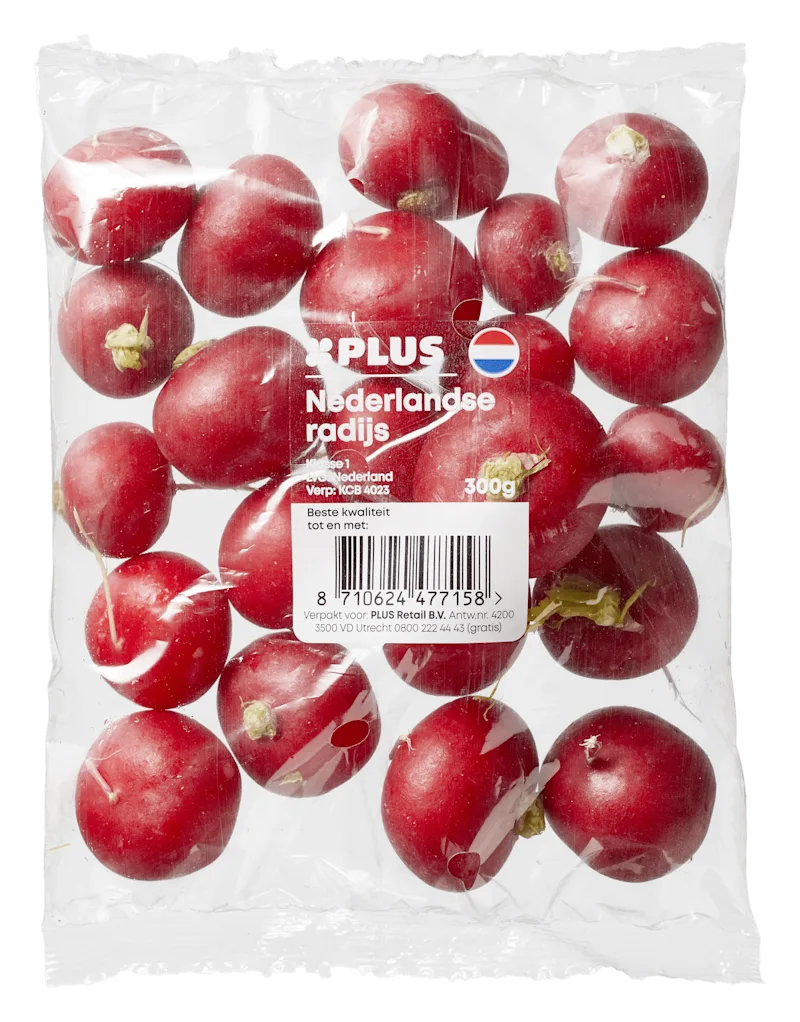 PLUS Radijs geschoond