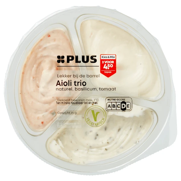 PLUS Aioli Trio