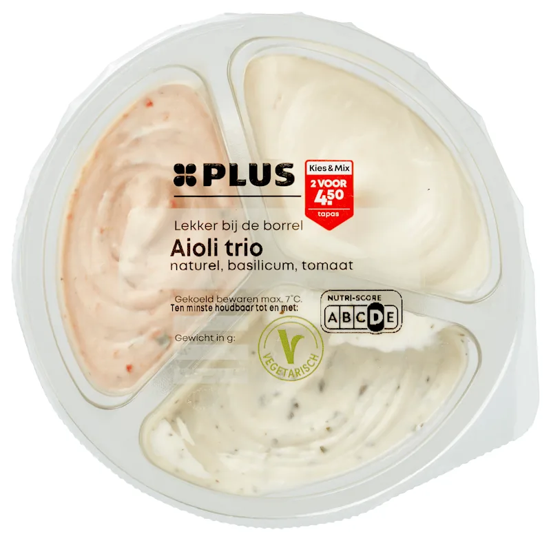 PLUS Aioli Trio
