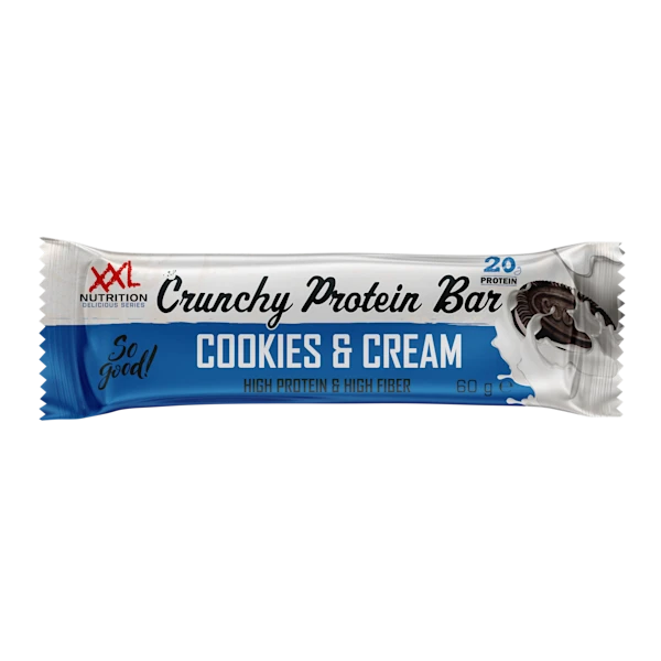 XXL Nutrition Crunchy Protein Bar Cookies & Cream