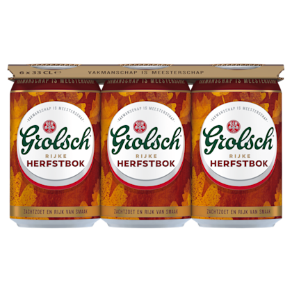 Grolsch Herfstbok blik