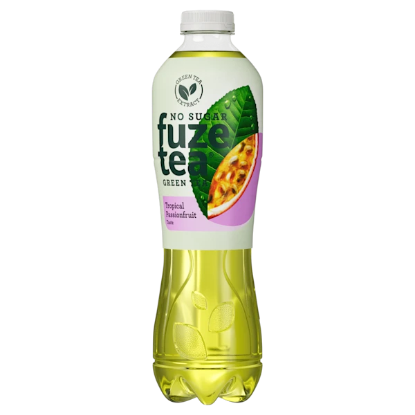Fuze Tea Green tea tropical passionfruit zero