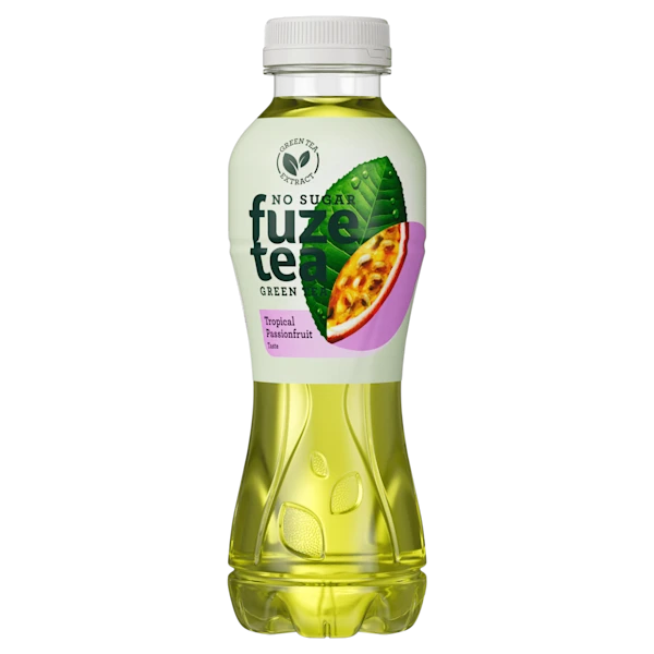 Fuze Tea Green tea tropical passionfruit zero