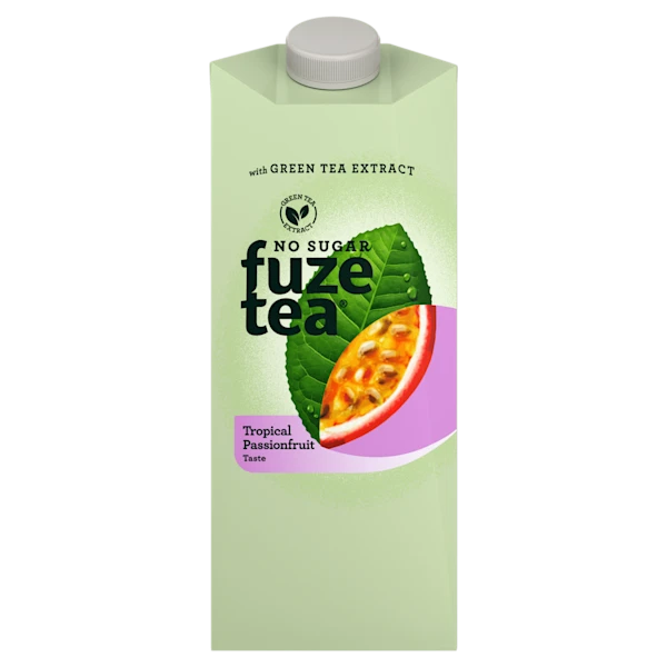 Fuze Tea Green tea tropical passionfruit zero