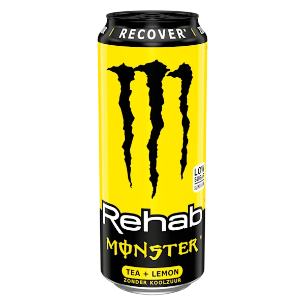 Monster Rehab lemon