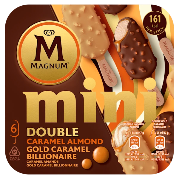 Magnum Mini Double Caramel Almond Billionaire