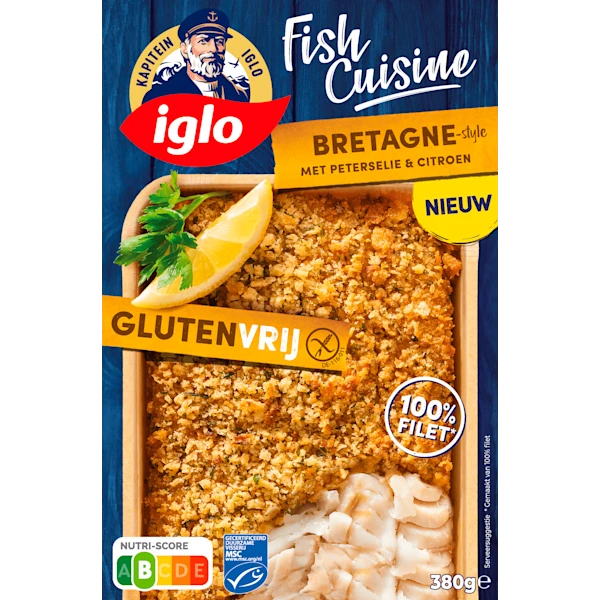 Iglo Fishcuisine Bretange glutenvrij