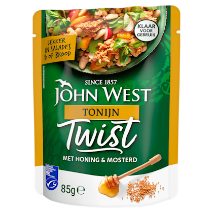 Tonijn Twist Honing & Mosterd