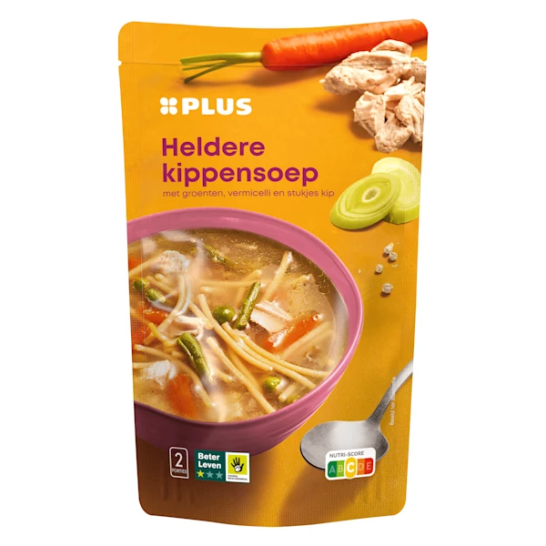 PLUS Heldere kippensoep