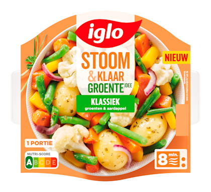 Stoom & klaar groente-idee klassiek