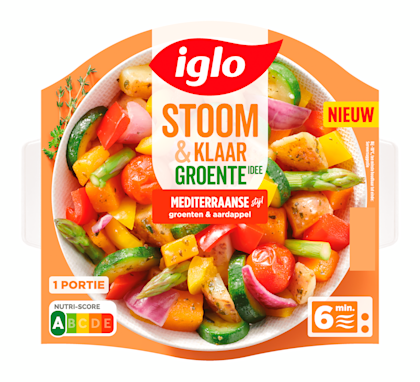 Stoom & klaar groente-idee mediterraan