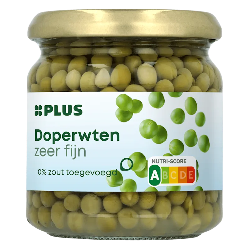 PLUS Doperwten zeer fijn