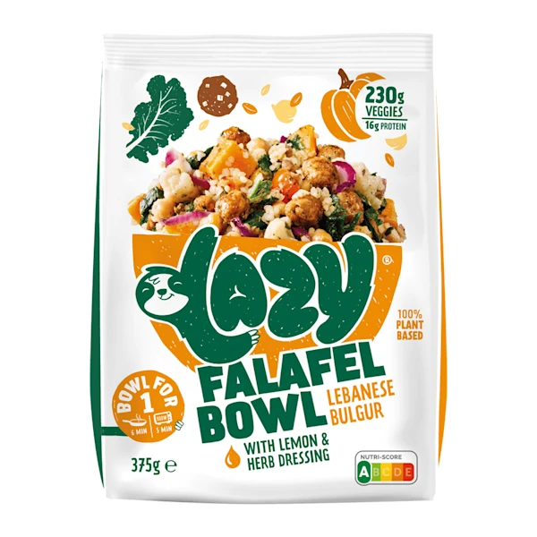 LAZY Falafel Bowl - Lebanese Bulgur