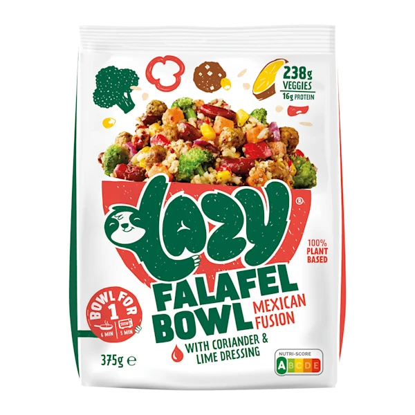 LAZY Falafel Bowl - Mexican Fusion