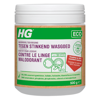 HG Eco tegen stinkend wasgoed
