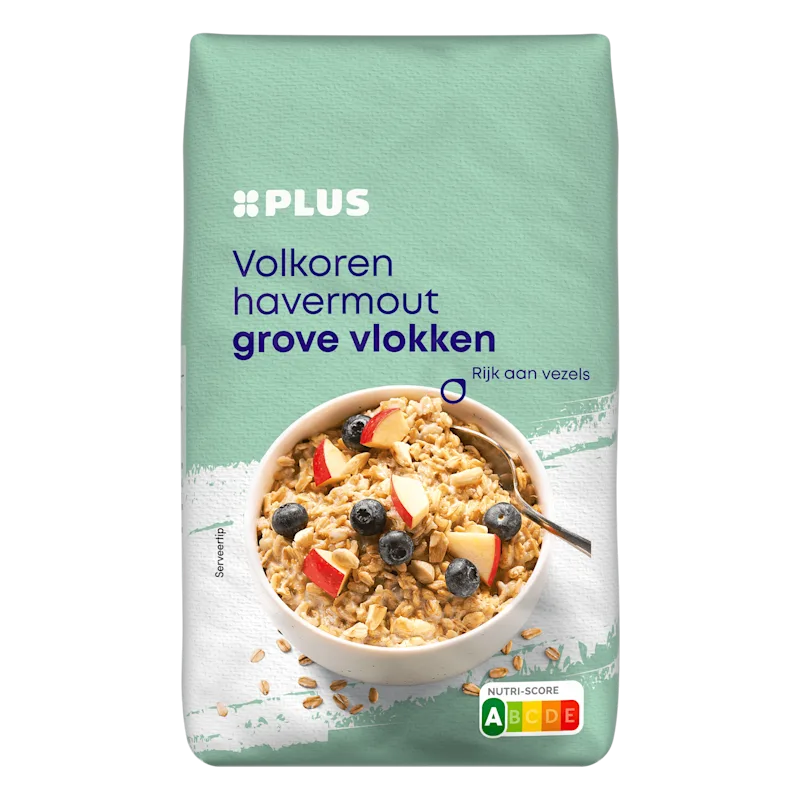 PLUS Volkoren Havermout grof