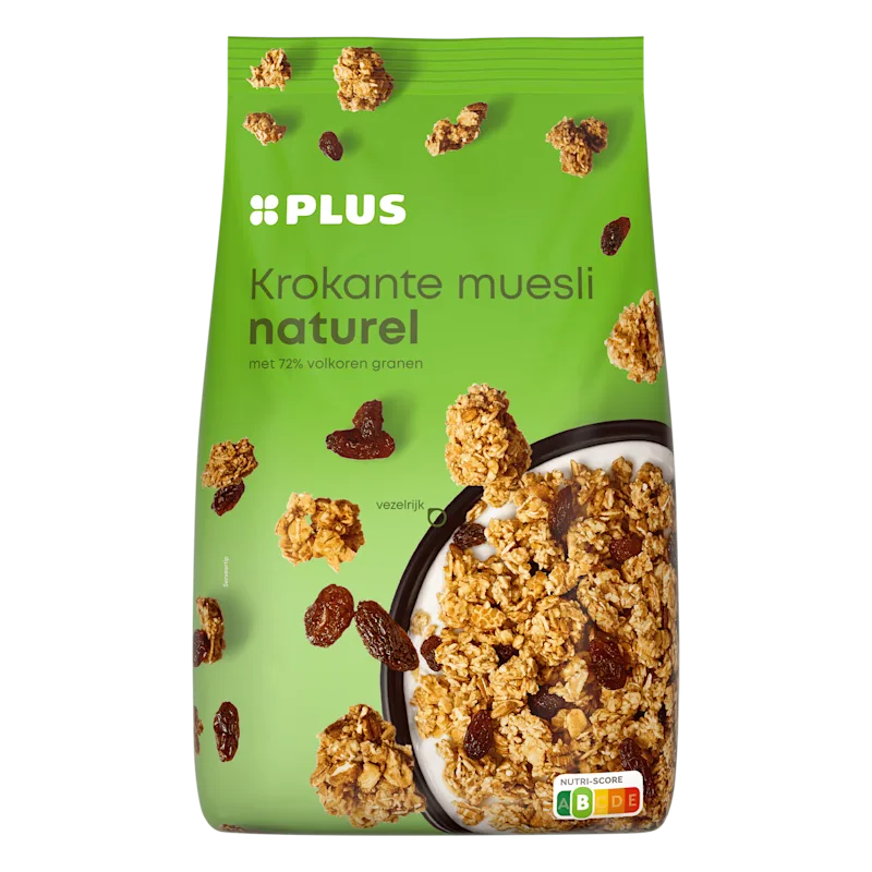 PLUS Krokante Muesli naturel