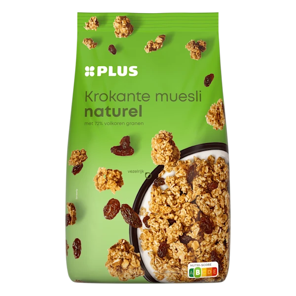 PLUS Krokante Muesli naturel