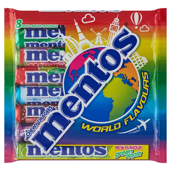 Mentos World Flavours 8-pack