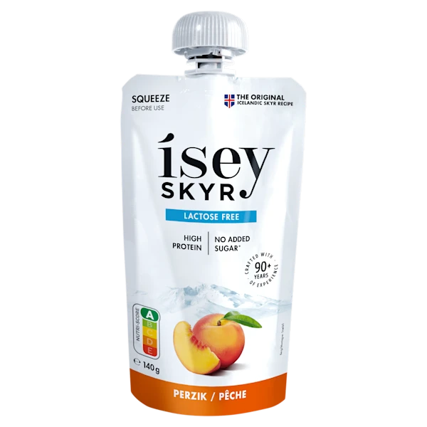 Isey Skyr Pouch peach