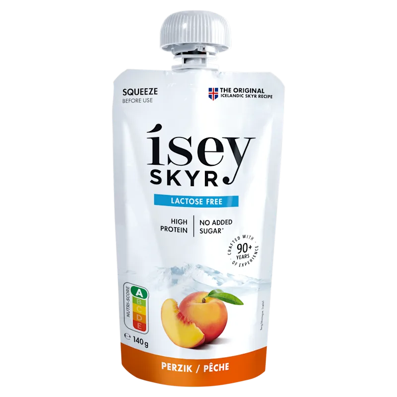 Isey Skyr Pouch peach