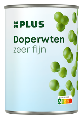 Doperwten zeer fijn