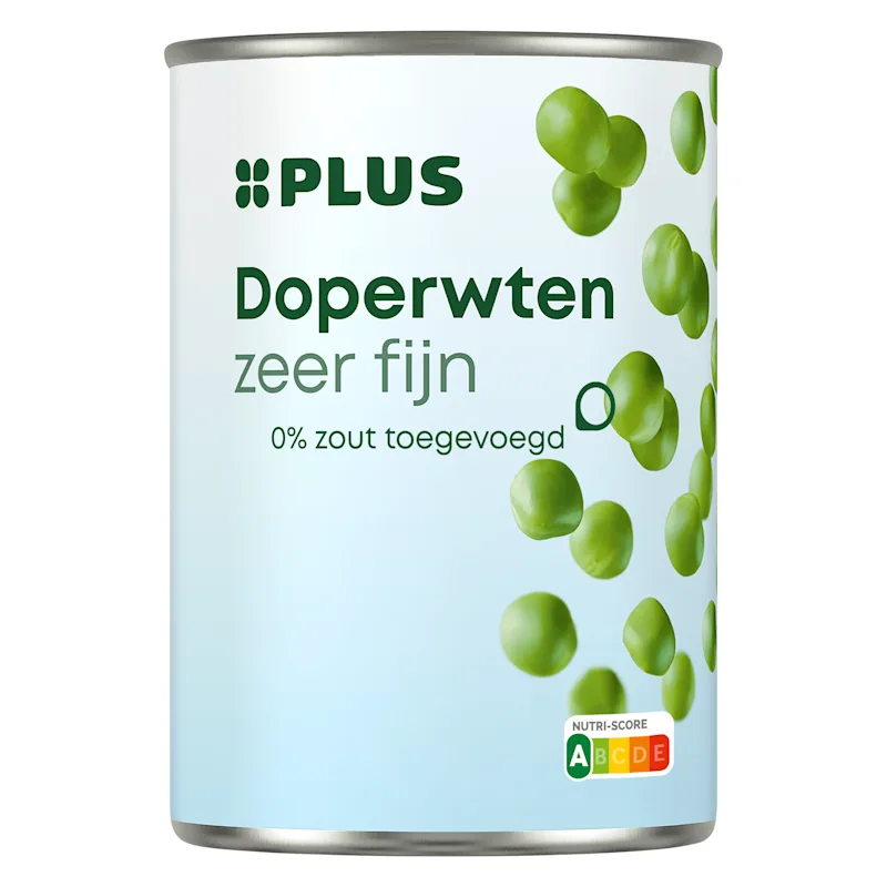 PLUS Doperwten zeer fijn