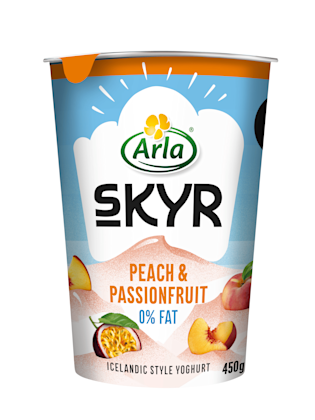 Skyr peach passion