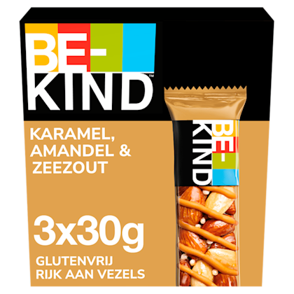 Notenrepen glutenvrij karamel amandel