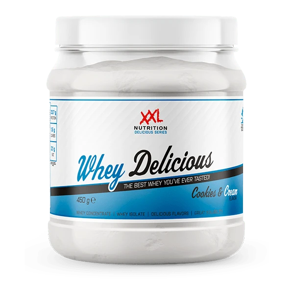 XXL Nutrition Whey delicious cookies & cream