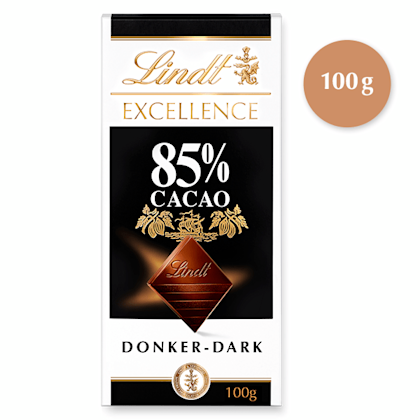 Chocoladereep Lindt Puur 85%