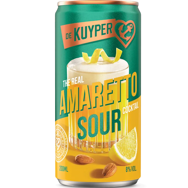 De Kuyper Amaretto Sour Ready to drink Cocktail