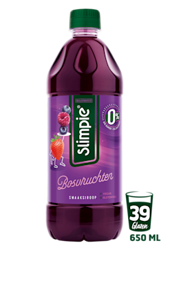 Slimpie Limonadesiroop bosvruchten