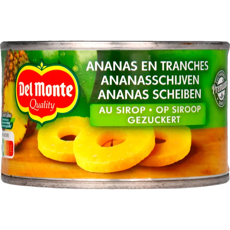Del monte Ananas Schijven 1/4 siroop